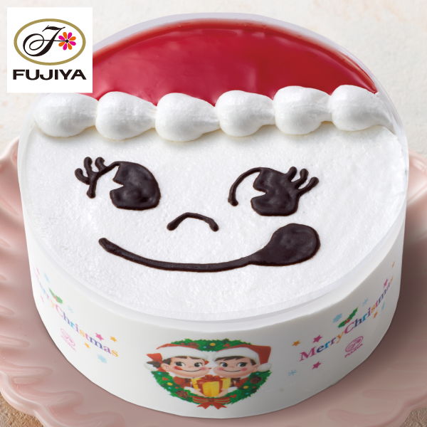 〈不二家〉ペコちゃんサンタデコレーションケーキ