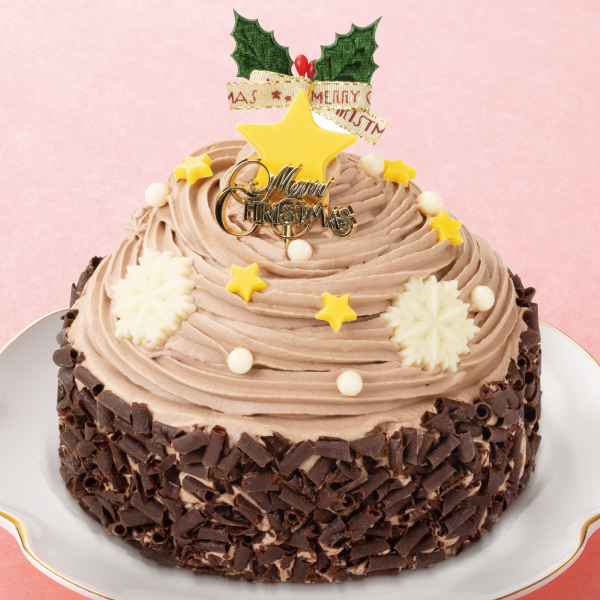 〈タカキベーカリー〉きらきらツリーのチョコケーキ