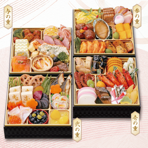ティーケーシン　平和堂和洋中おせち『煌』（四段重）(配達)