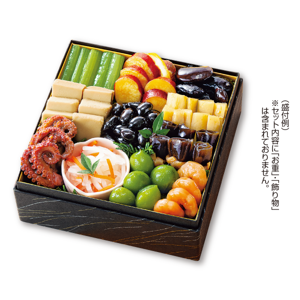 カモ井食品　詰め替え用おせち『福』詰め替え（一段重相当）（配達）