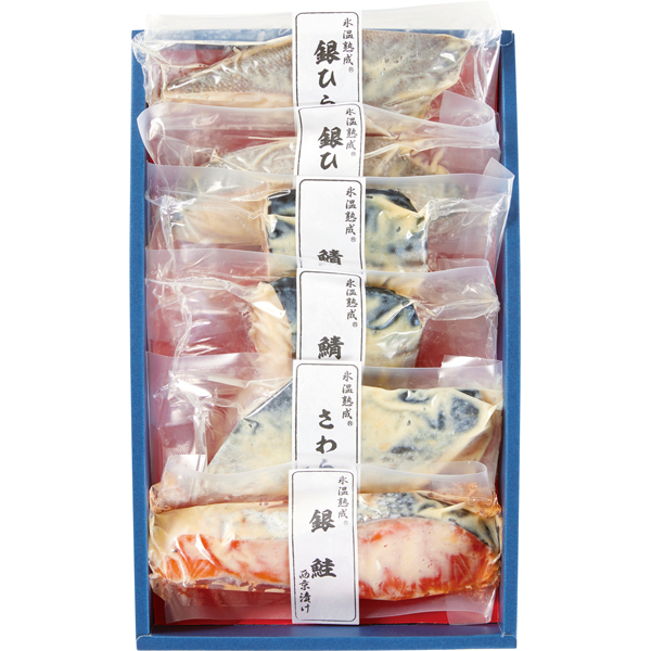 ダイマツ　氷温熟成 西京漬詰合せ 4種6切　SSK-6S