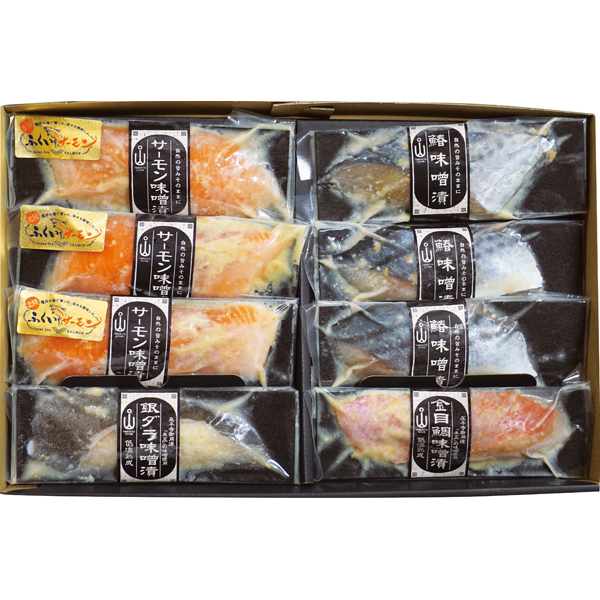 山下水産　永平寺御用達「米五」の味噌漬　4種8切