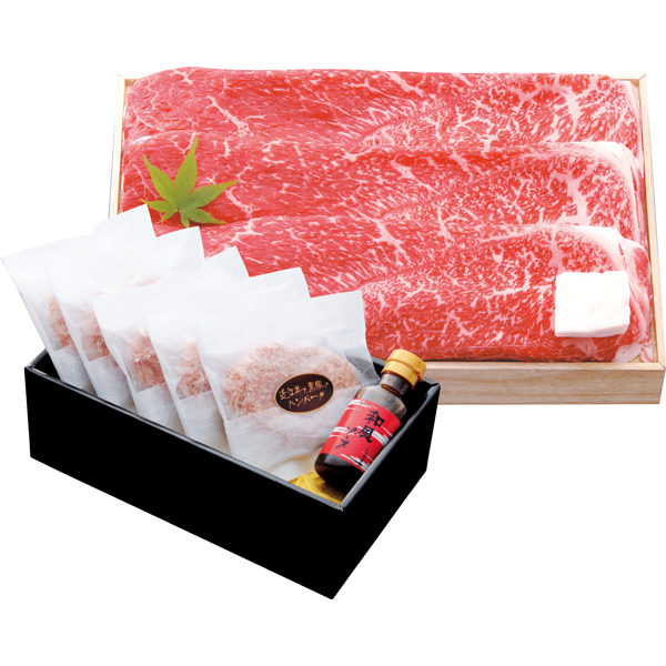 千成亭　近江牛すき焼き&ハンバーグ詰合せ