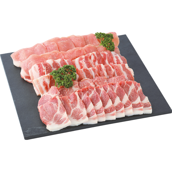 鹿児島県産　かごしま黒豚焼肉食べ比べ　BE-KYT