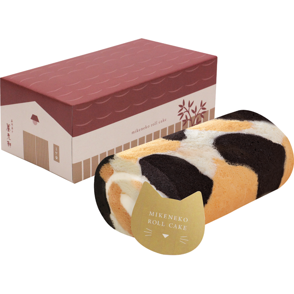 京都 養老軒　三毛猫ロールケーキ　YF-LSC