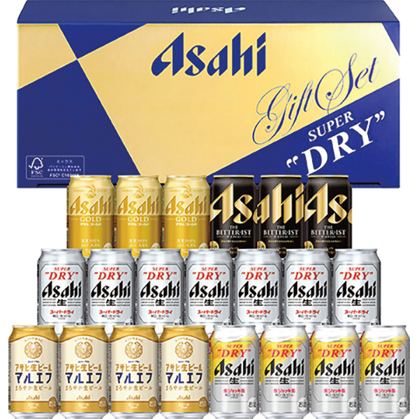 アサヒ　ビール5種セット　ATH-5