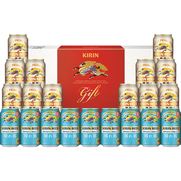 キリン　一番搾り生ビール・キリンビール 晴れ風2種セット　K-IH5