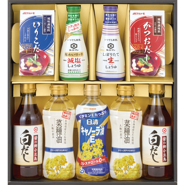 キッコーマン&菜種油バラエティギフト　KOS-45R