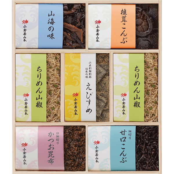 小倉屋山本　えびすめ ちりめん山椒詰合せ　AE-50