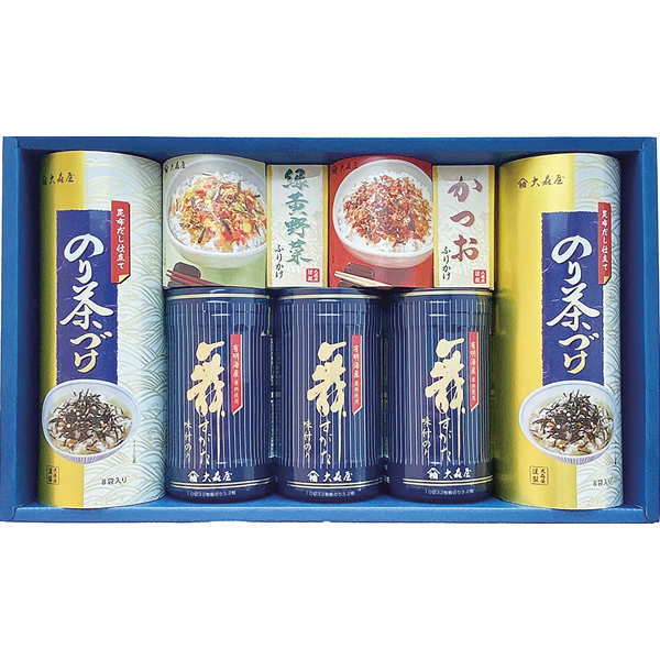 大森屋　舞すがた卓上のり・お茶漬け・ふりかけ詰合せ　NTF-30G