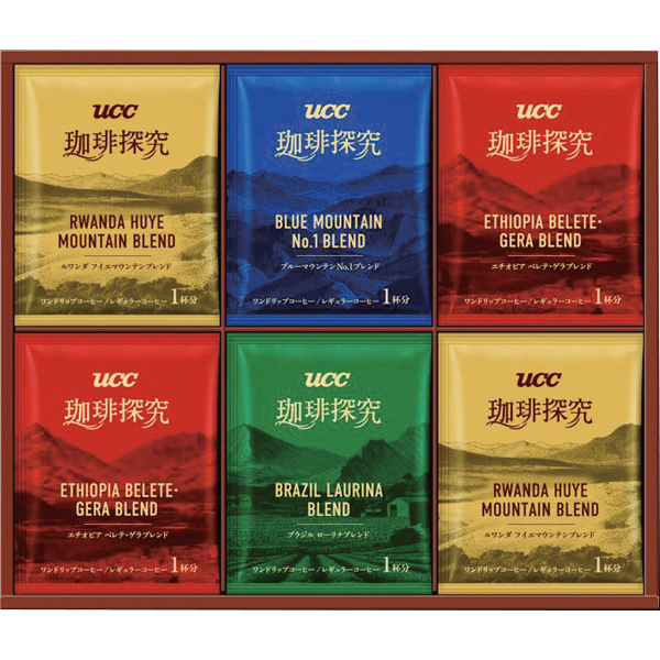 UCC　珈琲探究ワンドリップコーヒーギフト　SOD-30