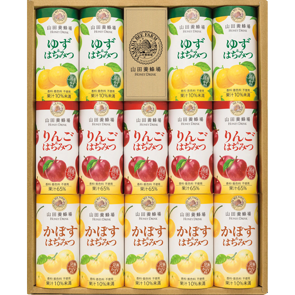 山田養蜂場　ハニードリンク3種詰合せ　HD-YAK30A