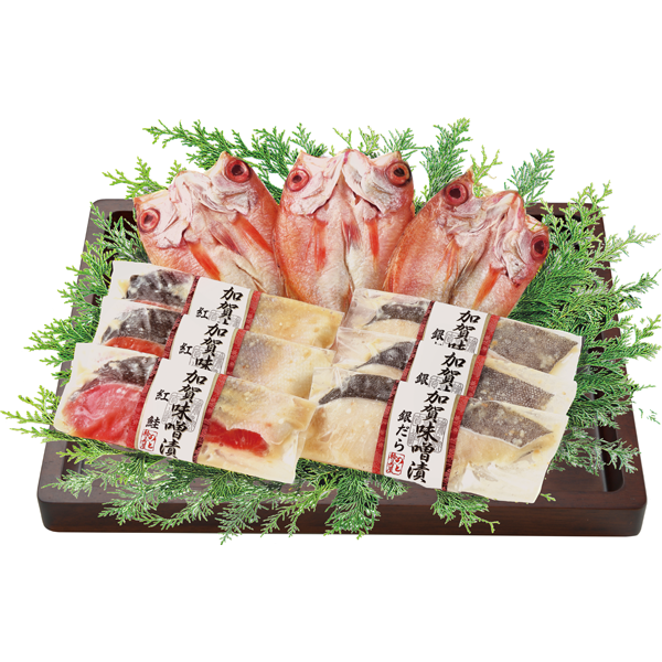 西脇水産 金沢発 のどぐろ開と加賀味噌漬 詰合せ