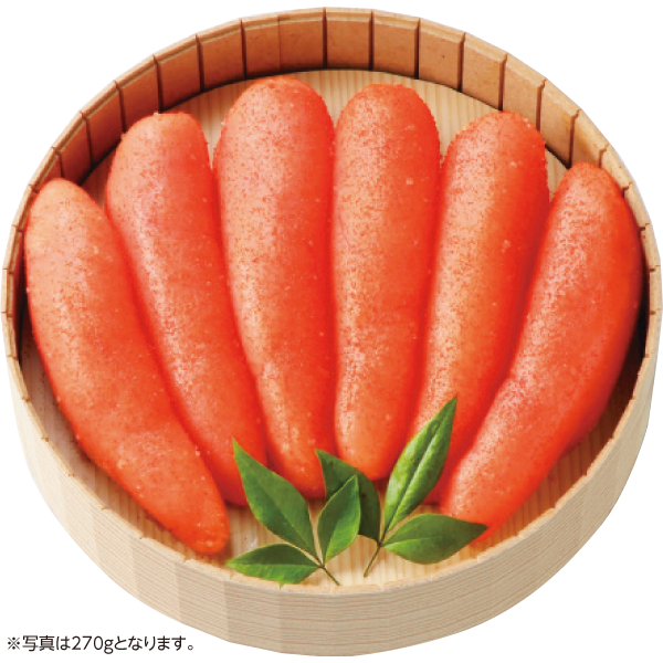 かねふく 無着色辛子明太子 270g