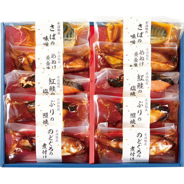 ダイマツ 氷温熟成 お魚惣菜詰合せ（華） 5種10切 NYG-10