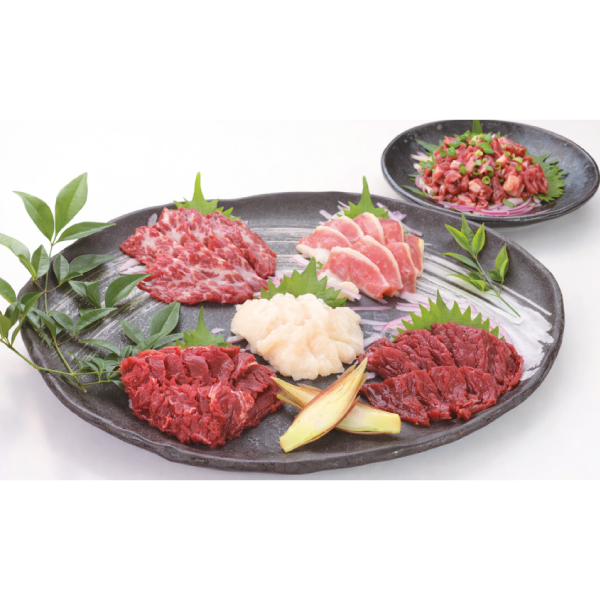 九州食肉産業 国産熊本桜馬刺し スライス馬刺しセット