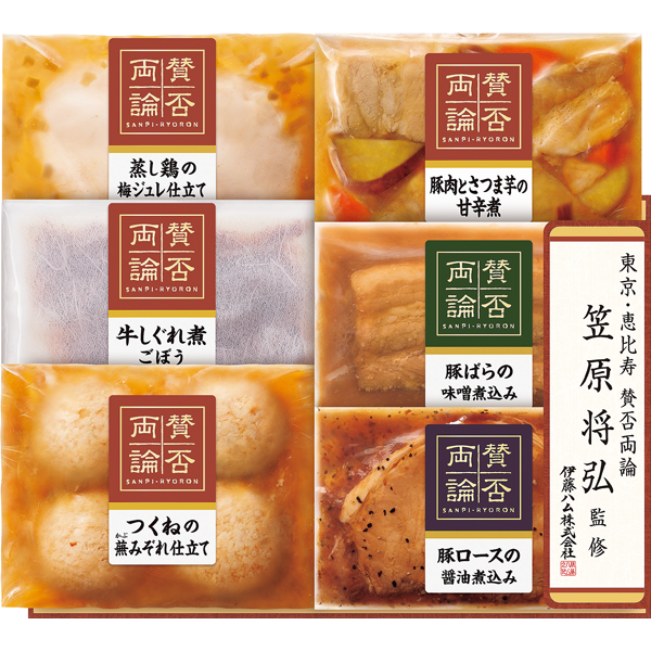 伊藤ハム 賛否両論 こだわりの和惣菜6種 WA-300
