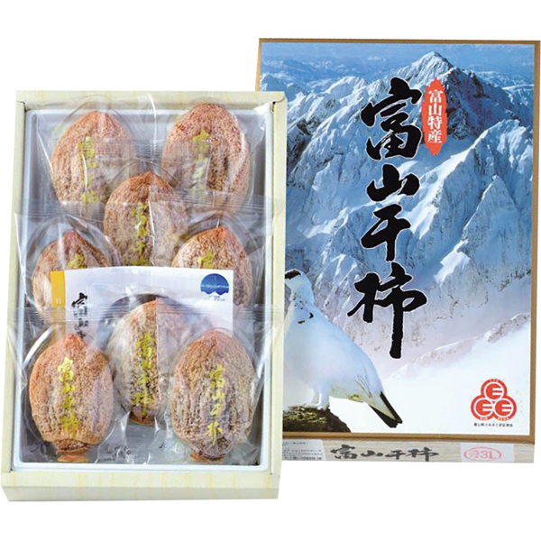 富山県産干柿出荷組合連合会 富山干柿（小箱） 320g～