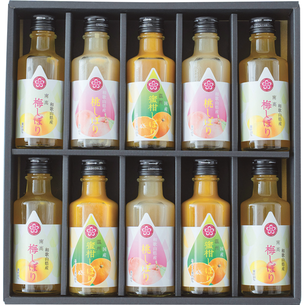 ふみこ農園 フルーツドリンクセット10本入り