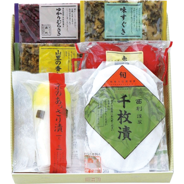京つけもの西利 千枚漬・京のあっさり漬詰合せ NASW-37