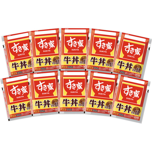すき家 牛丼の具 GYU10