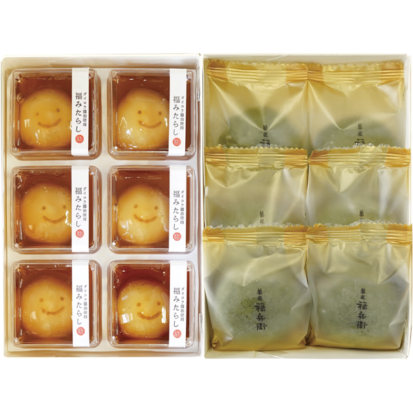 菓匠禄兵衛 冷凍生菓子詰合せ KF45