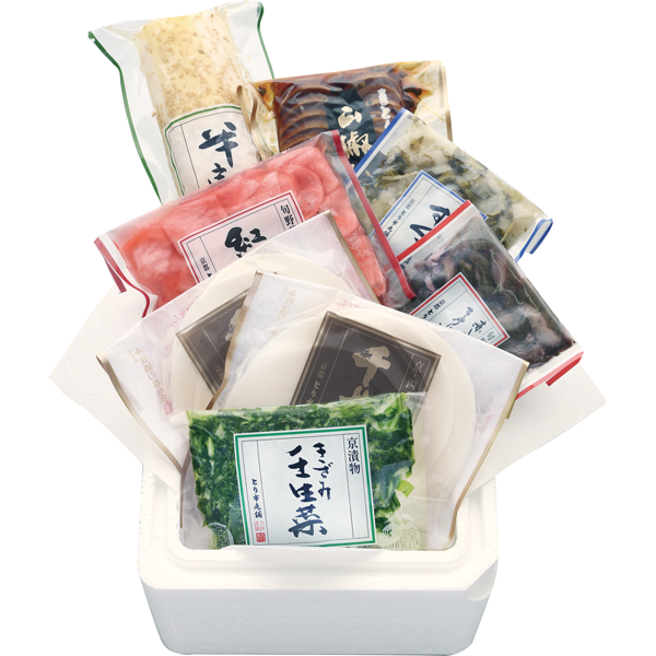 とり市老舗 京漬物詰合せ 8袋入