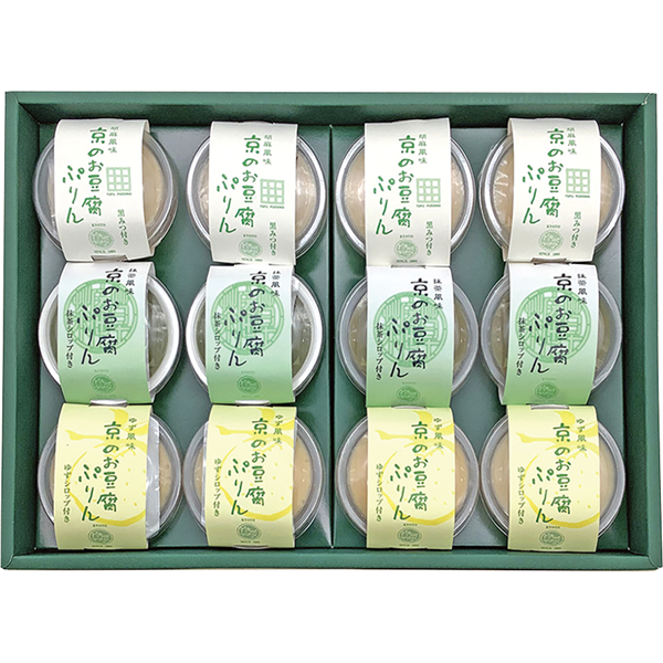 豆政 京のお豆腐ぷりん詰合せ KP-M
