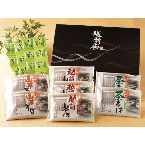 武生製麺 越前そば3種ギフトE-14B 14食