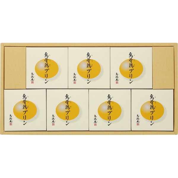 烏鶏庵 烏骨鶏プリン7個セット 03PD-00107