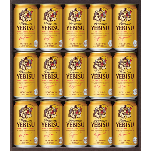サッポロビール ヱビスビール缶セット YE4DN