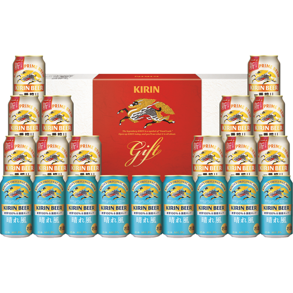 キリン 一番搾り生ビール・キリンビール 晴れ風2種セット K-IH5