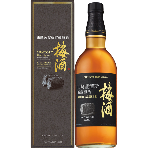 サントリー 山崎蒸溜所貯蔵梅酒リッチアンバーギフトパッケージ BTYR5G