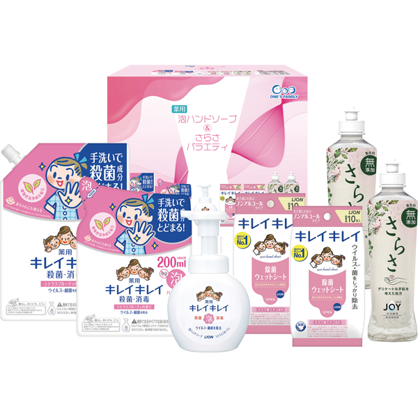 薬用泡ハンドソープ&さらさバラエティ LKK-30R