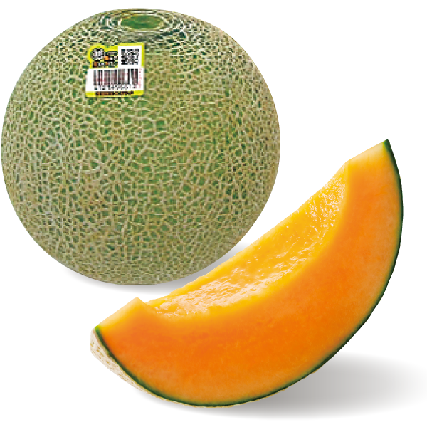 〔フルーツ〕茨城県産JA旭村 クインシー（赤肉）メロン