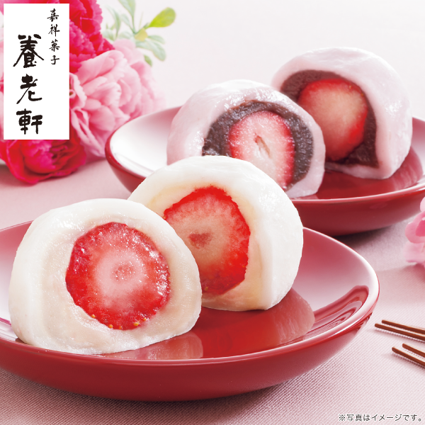 京都 養老軒 博多あまおう まるごと苺大福　M-YF-MB